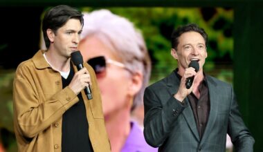 Hugh Jackman & Nicholas Braun Stop By CinemaCon 2026 to Promote ‘The Sheep Detectives’ | Event Photos, Hugh Jackman, Nicholas Braun, Nicholas Galitzine, The Sheep Detectives | Celebrity News and Gossip | Entertainment, Photos and Videos