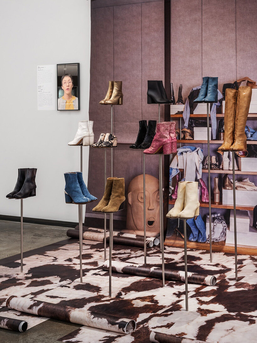 shipping containers frame maison margiela's shanghai exhibition by OMA / AMO in china - 7