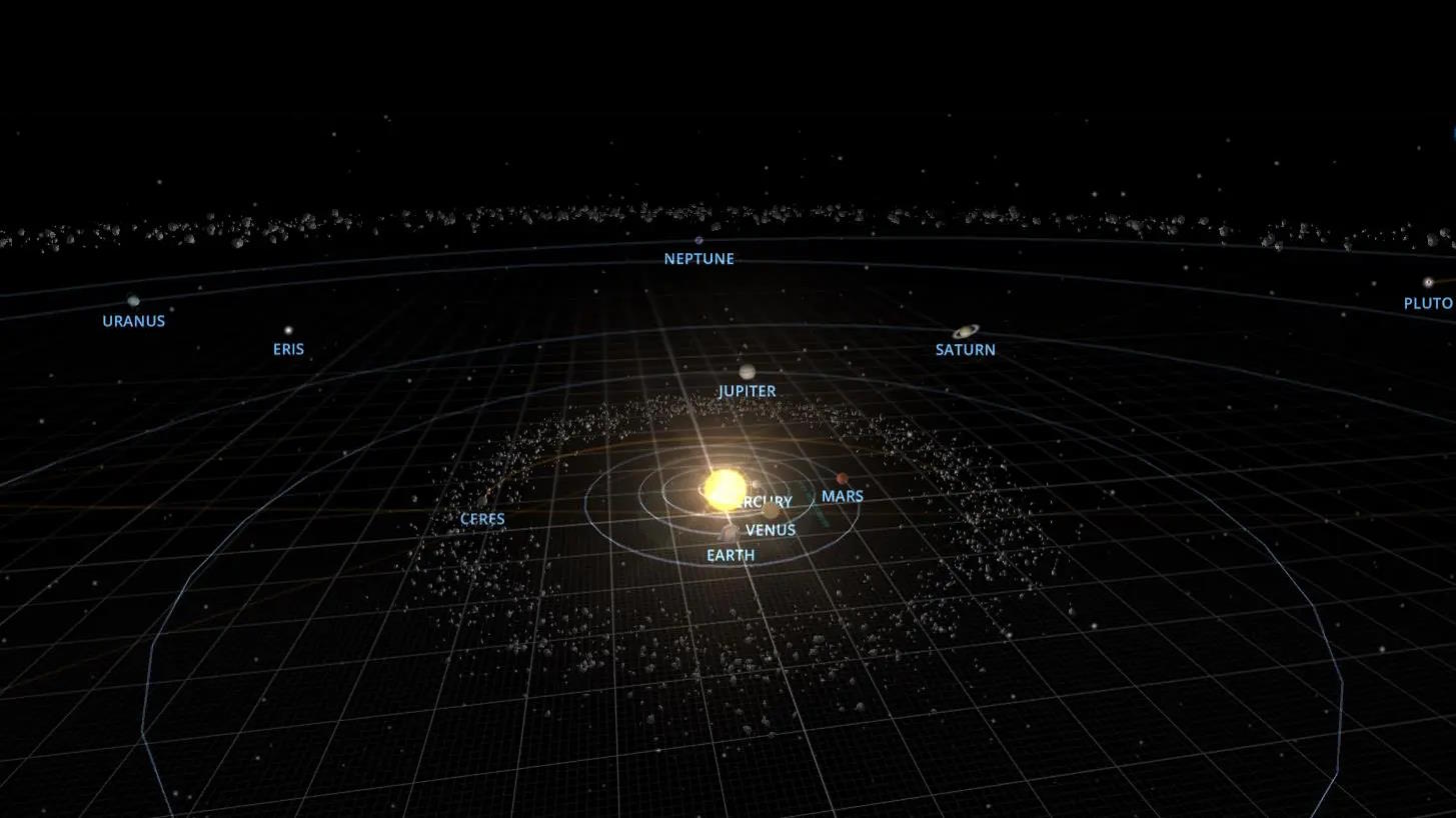 solar system model