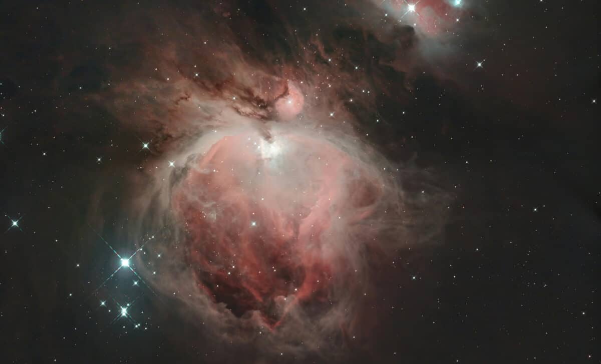 Stunning View Of The Orion Nebula In Deep Space