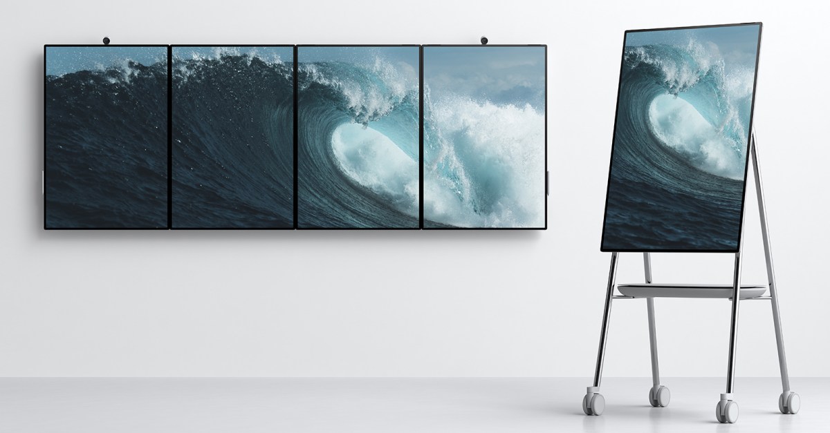 Microsoft’s finally giving up on its massive Surface Hub touchscreen displays