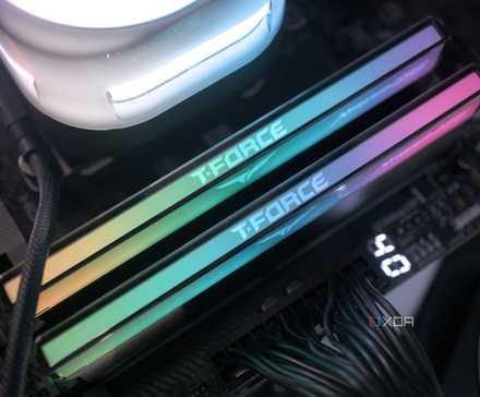 TeamGroup T-FORCE XTREE ARGB DDR5 installed