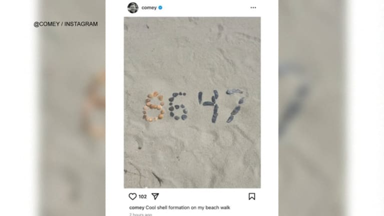 The charges related to a photograph he posted on social media last year of seashells arranged in the numbers “86 47.”