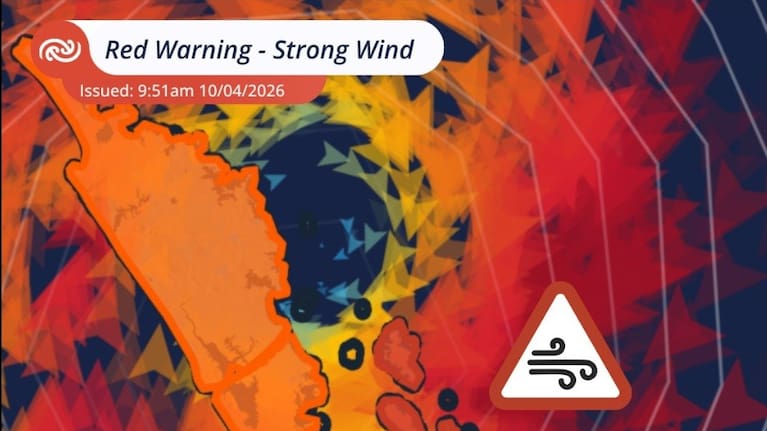 The declaration was made 5pm Friday (Source: MetService)