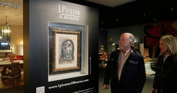 Raffle winner scoops $1.6m Picasso painting with a $198 ticket