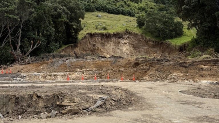 The landslide at Mount Maunganui in 2026 was part of a larger weather induced State of Emergency declared for the Bay of Plenty.