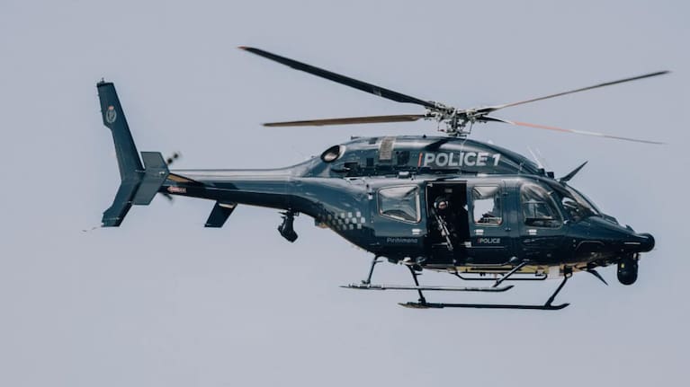 The police Eagle helicopter (file photo). Photo: RNZ / Dom Thomas