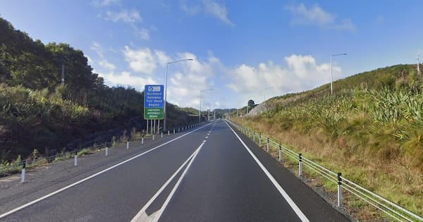 Man arrested after vehicle sped on wrong side of motorway