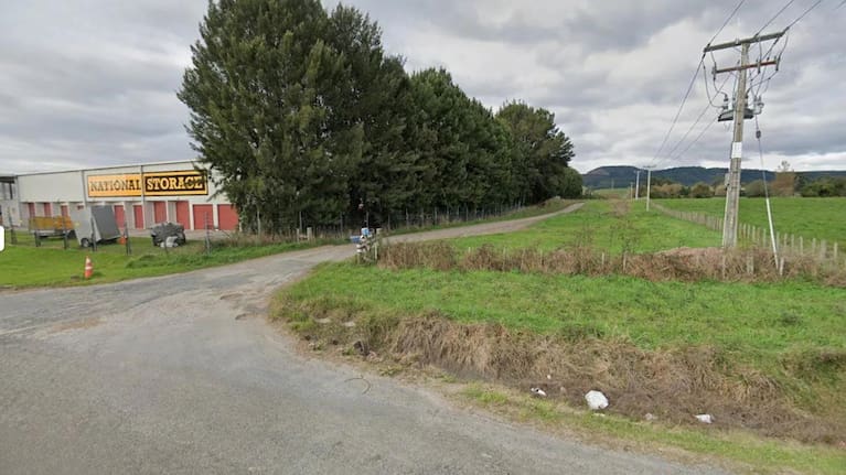 The Pūwhakamua site is at the end of a dirt track off Te Ngae Rd.