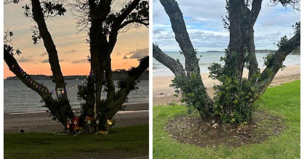 Memorial for man who died at Auckland beach damaged 6 times in 9 days
