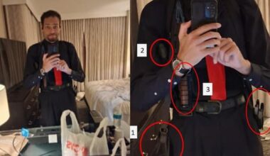 DC gala suspect took photo with knife in hotel