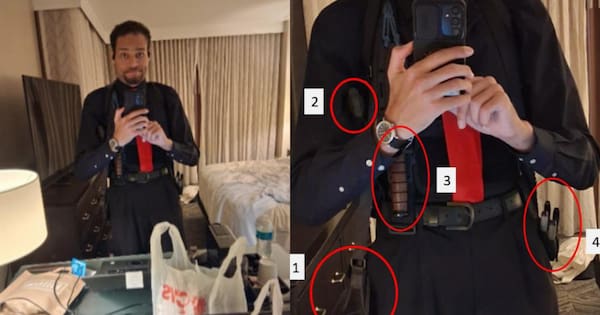 DC gala suspect took photo with knife in hotel