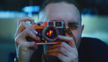 Leica M6 and Cinestill 800T Night Walk