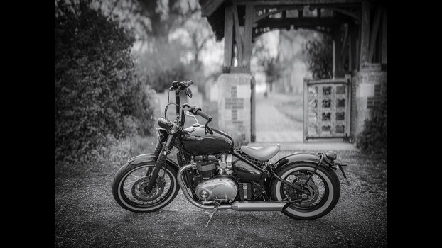 Phone JPEG to Moody B&W: Lightroom and Luminar Neo