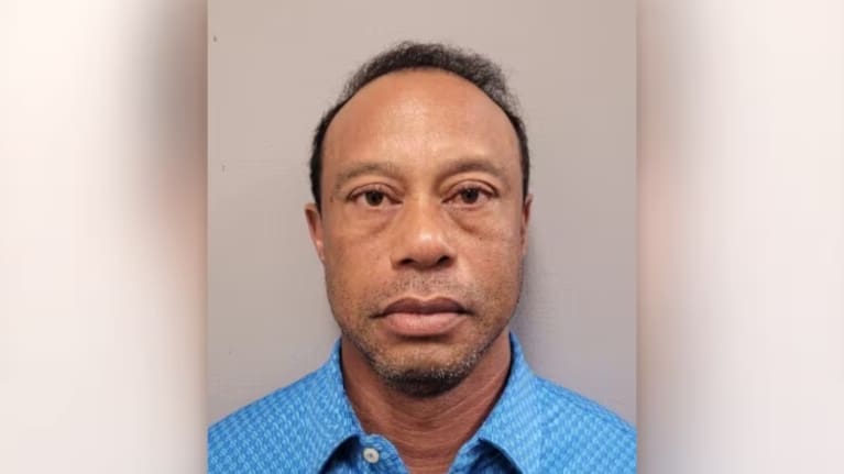 Tiger Woods’ mugshot