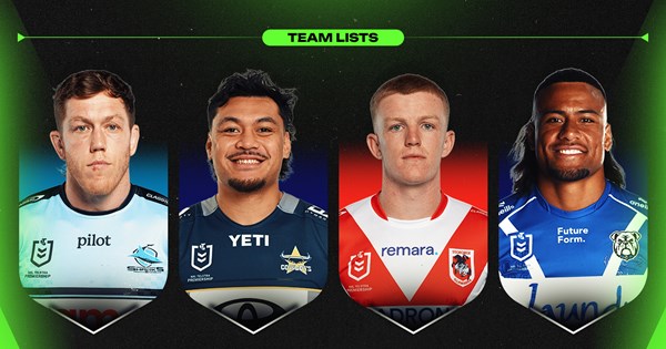 NRL 2026, round 8, official team lists, injuries, updates, Fantasy