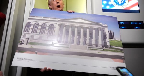 Trump fumes at court blocking White House ballroom project