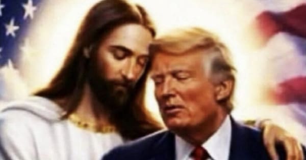 Trump posts new Jesus image as Pope doubles down on peace message