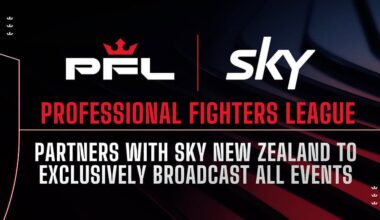 Professional Fighters League Partners with Sky New Zealand for Exclusive Broadcast Rights – Sports Video Group