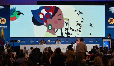 Countries gather in Colombia to discuss phasing out fossil fuels : NPR