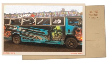 Photo: Nairobi matatu : NPR