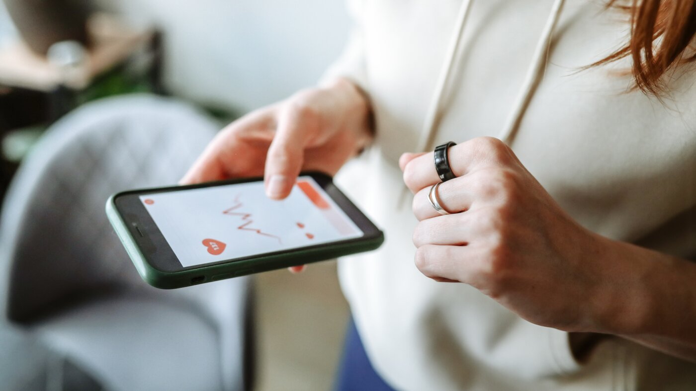 smart watch ring health data doctor help : NPR