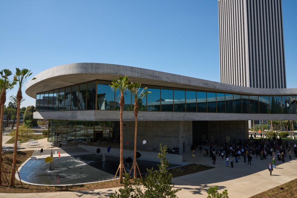 Discover the new building at the Los Angeles County Museum of Art