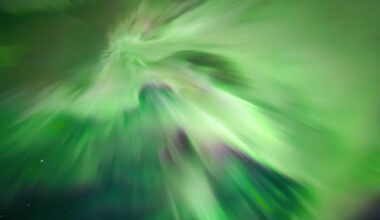 Aurora expert captures rare pulsating northern lights in remarkable detail