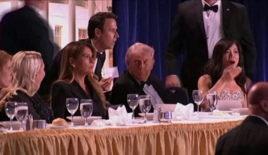 Shots fired in hotel as Trump rushed off stage at dinner