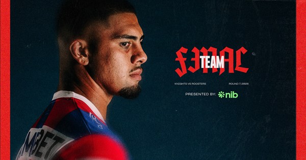 Final Team | Round 7 vs Roosters
