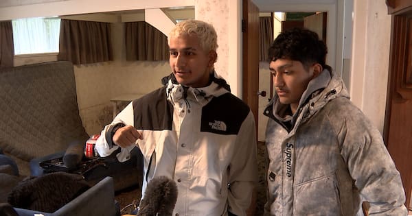 Brothers smash window with dumbbell to escape flooded Wellington house