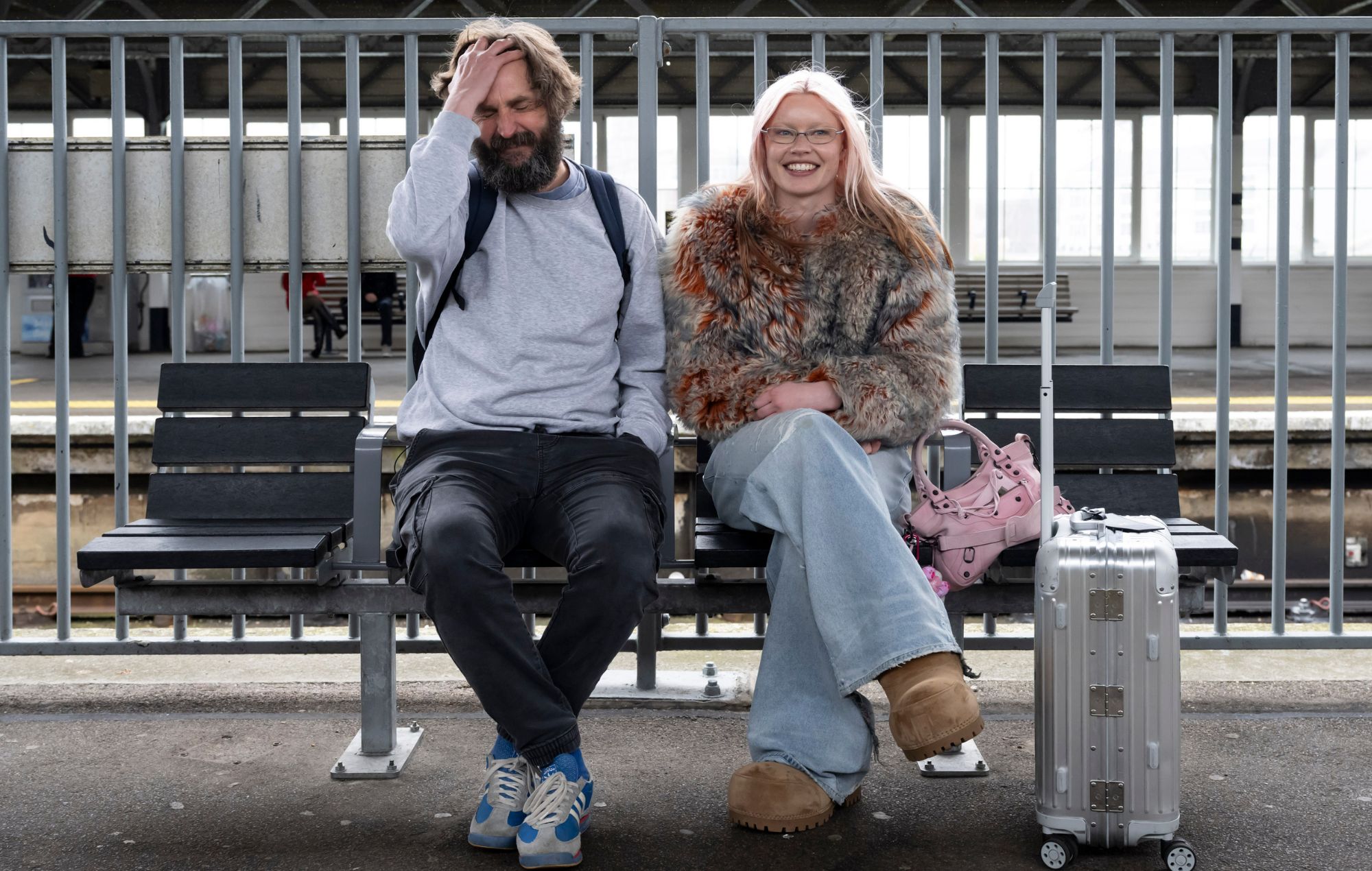 'Train-ing It' with Wet Leg's Rhian Teasdale. CREDIT: Channel 4