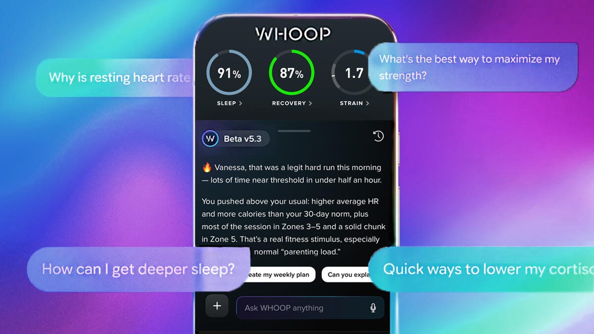 Whoop Band AI Coach Review: The First To Get It Right