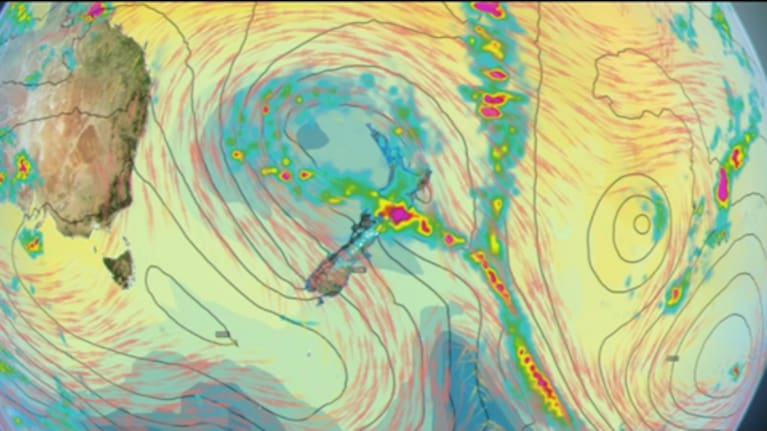 Intense downpours hit the Wellington region.