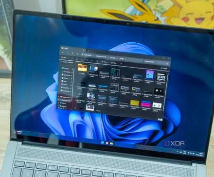 A Windows 11 laptop running File Explorer