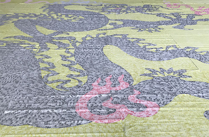 the largest fingerprint painting