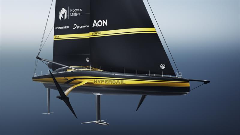 Ferrari reveals the Hypersail livery