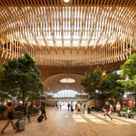 Portland Mass timber airport