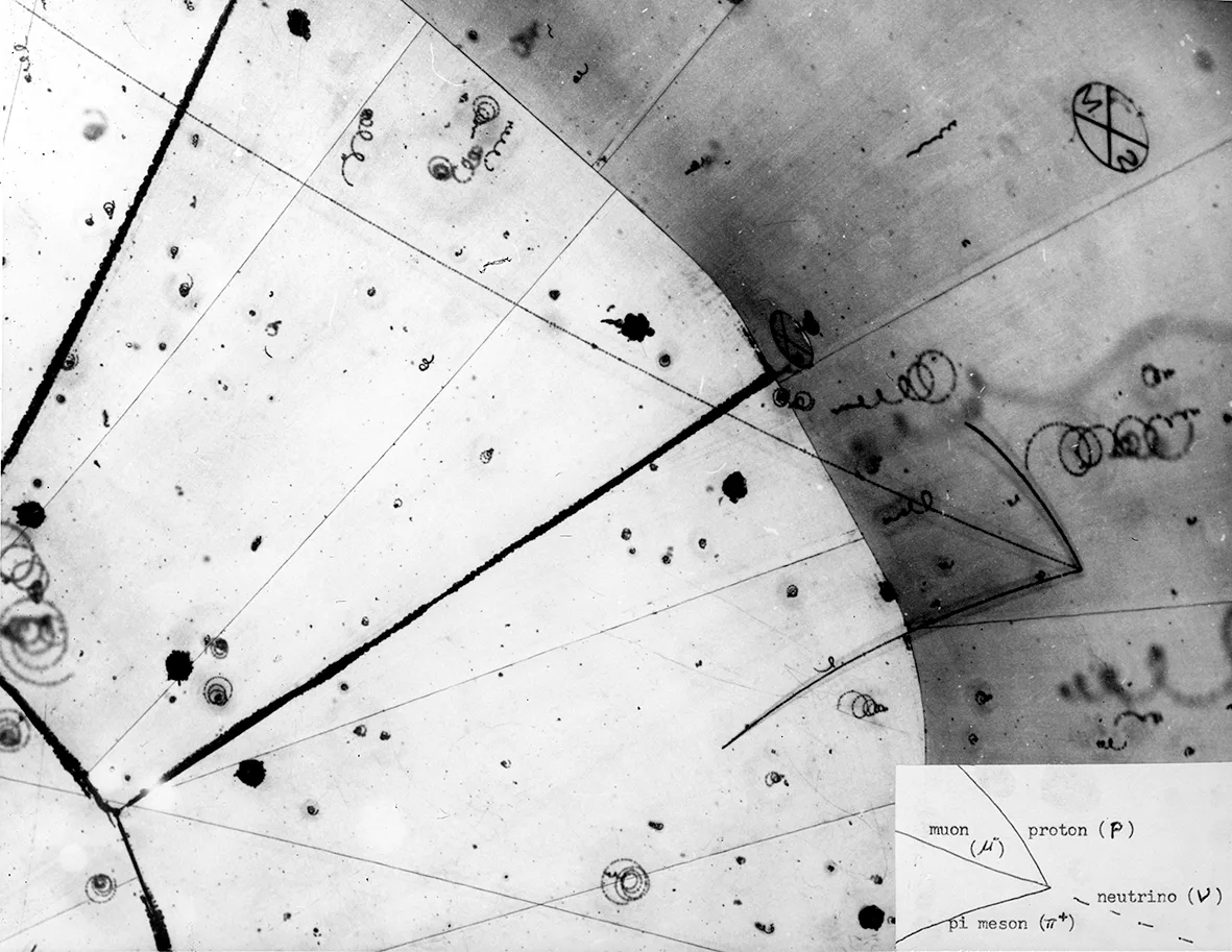 The first neutrinos being detected at the US Atomic Energy Commission’s Argonne National Laboratory in the 1950s