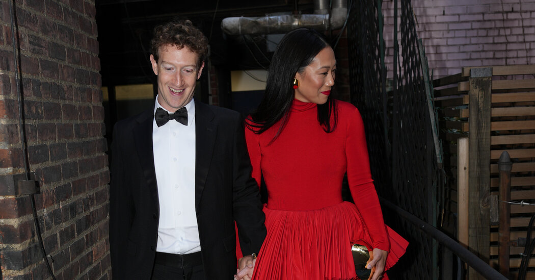 Mark Zuckerberg Quietly Attends His First Met Gala