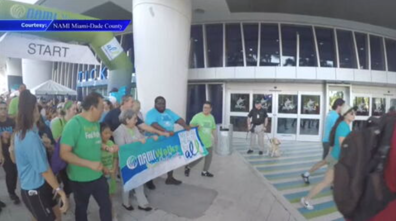 NAMI Miami-Dade County hosts sixth annual walk for mental health awareness - WSVN 7News | Miami News, Weather, Sports