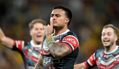 Trent Robinson responds to Spencer Leniu’s dissatisfaction with playing time, chance to step up in Lindsay Collins’ absence, Roosters, rugby league news