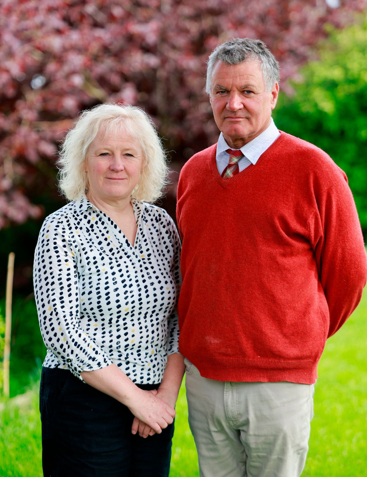 Jane Macdonnell with husband David