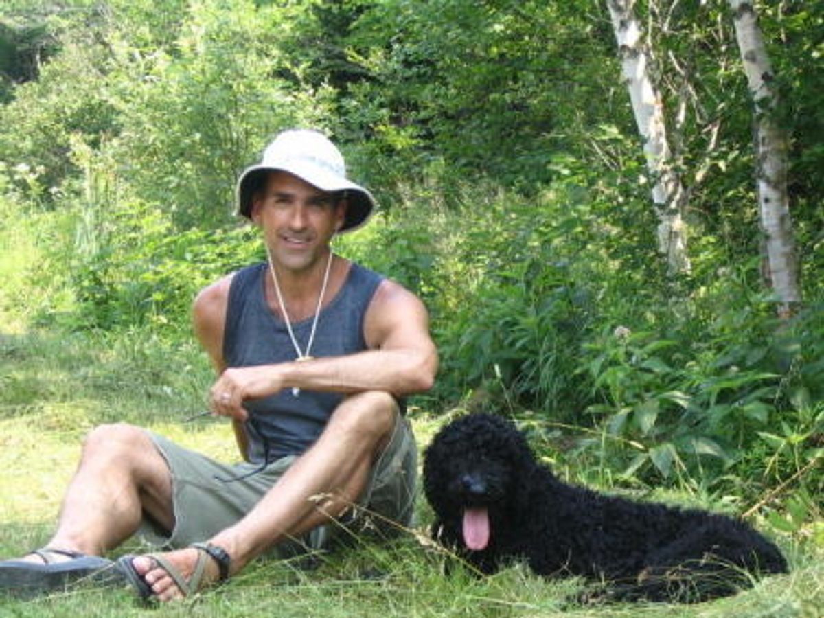Bob lives on an island in Canada and still enjoys keeping fit