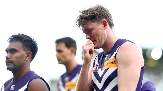 Fremantle Docker Nathan O’Driscoll hopes that by sharing his own experiences, it will reassure others there are people there to help.
