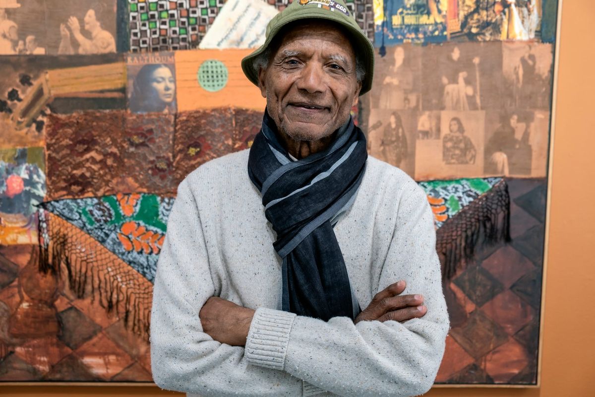 At 90, Printmaker Mohammad Omer Khalil Gets His Due