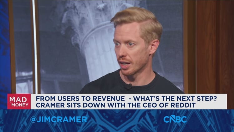 Reddit CEO Steve Huffman goes one-on-one with Jim Cramer