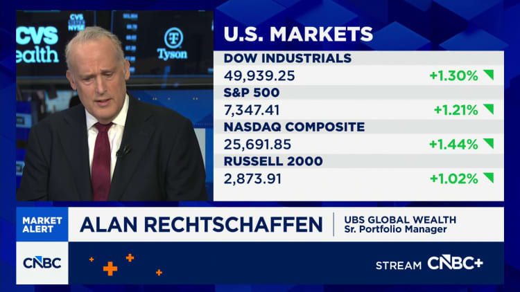 Inflation will moderate once this war ends, says UBS' Alan Rechtschaffen