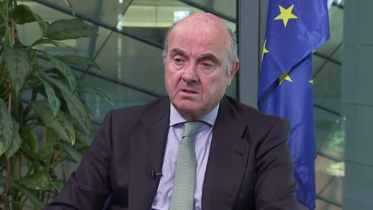 Geopolitics is main financial stability risk, ECB's De Guindos tells CNBC