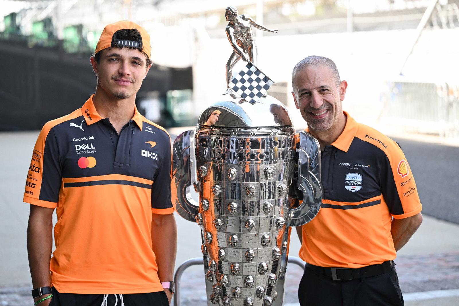 Norris flags Indy 500 interest with surprise speedway visit